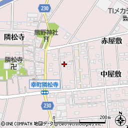 愛知県豊田市幸町隣松寺251周辺の地図