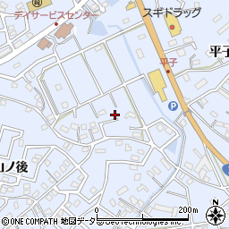 愛知県大府市横根町狐山32周辺の地図