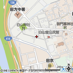 静岡県伊豆の国市白山堂395周辺の地図