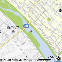 福崎橋周辺の地図