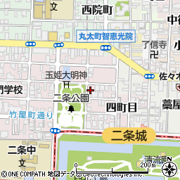 京都府京都市上京区主税町1218-2周辺の地図