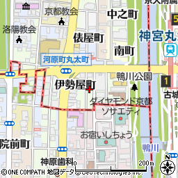 京都府京都市上京区駒之町548周辺の地図