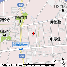 愛知県豊田市幸町隣松寺260周辺の地図