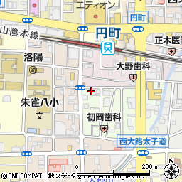 有限会社京種商店周辺の地図