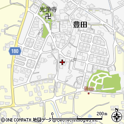 滋賀県蒲生郡日野町豊田249周辺の地図