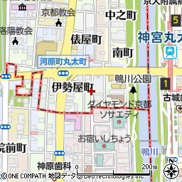 京都府京都市上京区駒之町545-1周辺の地図