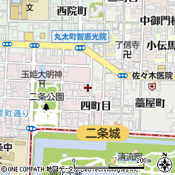 京都府京都市上京区主税町1211周辺の地図