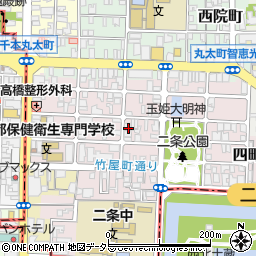 京都府京都市上京区主税町1015周辺の地図