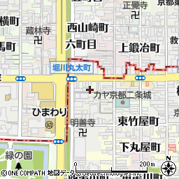 京都府京都市中京区七町目2-3周辺の地図