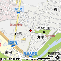 愛知県知立市逢妻町西栄7-3周辺の地図