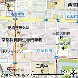 京都府京都市上京区主税町1084周辺の地図