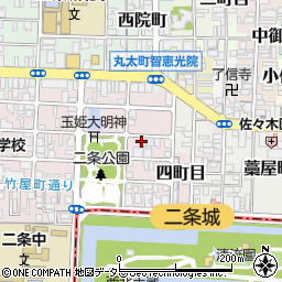 京都府京都市上京区主税町1216周辺の地図