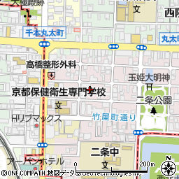 京都府京都市上京区主税町1088-1周辺の地図