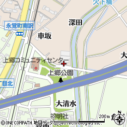 愛知県豊田市永覚町深田18周辺の地図