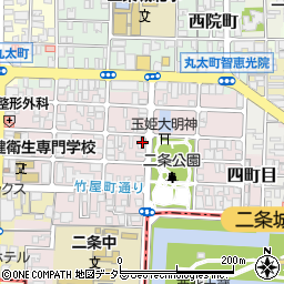 京都府京都市上京区主税町1030周辺の地図