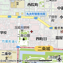 京都府京都市上京区主税町1217周辺の地図