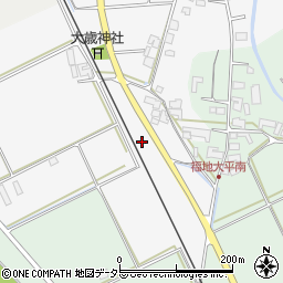 兵庫県西脇市黒田庄町岡892-1周辺の地図