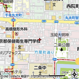京都府京都市上京区主税町1082周辺の地図