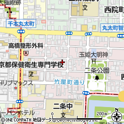 京都府京都市上京区主税町1082周辺の地図