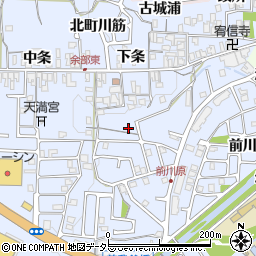 京都府亀岡市余部町榿又38-1周辺の地図