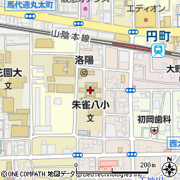 京都市立朱雀第八小学校周辺の地図
