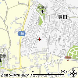 滋賀県蒲生郡日野町豊田215周辺の地図