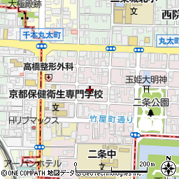 京都府京都市上京区主税町1087周辺の地図