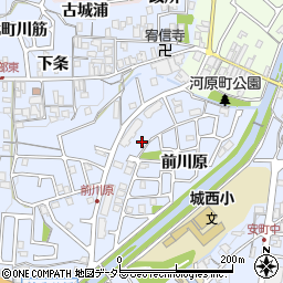 京都府亀岡市余部町前川原30-8周辺の地図