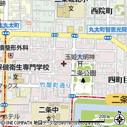 京都府京都市上京区主税町1010周辺の地図