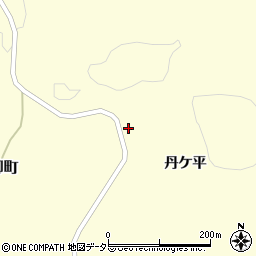 愛知県岡崎市大柳町丹ケ平周辺の地図