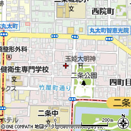京都府京都市上京区主税町1009周辺の地図