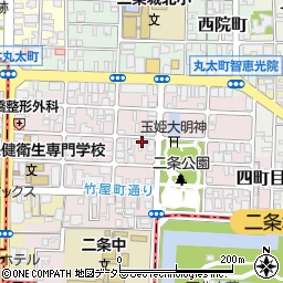 京都府京都市上京区主税町1009周辺の地図