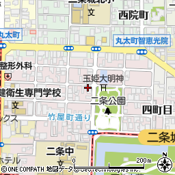 京都府京都市上京区主税町1007周辺の地図