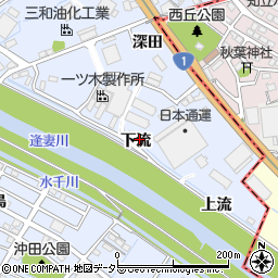 愛知県刈谷市一里山町下流37周辺の地図