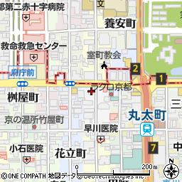 鈴木時代裂研究所周辺の地図