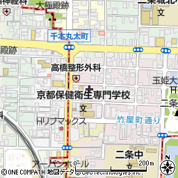 京都府京都市上京区主税町1181周辺の地図