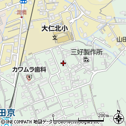 静岡県伊豆の国市田京707-6周辺の地図
