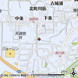 京都府亀岡市余部町榿又35周辺の地図