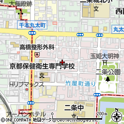 京都府京都市上京区主税町1089周辺の地図