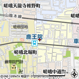 パンドレ 嵯峨店周辺の地図