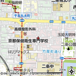 京都府京都市上京区主税町1090周辺の地図