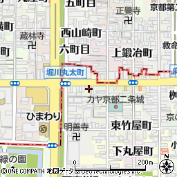 ＰｌａｔｚＫ丸太町周辺の地図
