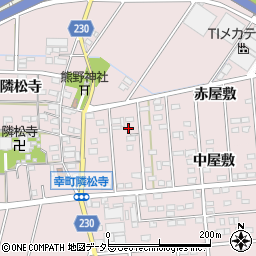 愛知県豊田市幸町隣松寺261周辺の地図