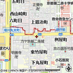 餃子の王将府庁前店周辺の地図