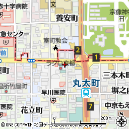 京都御所之園茶舗周辺の地図