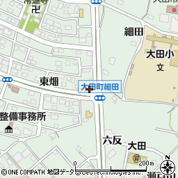餃子の王将東海店周辺の地図