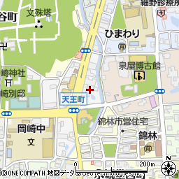 生長の家京都教化部周辺の地図