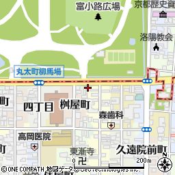 京都府京都市中京区昆布屋町396周辺の地図