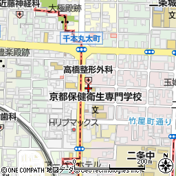 京都府京都市上京区主税町1187周辺の地図