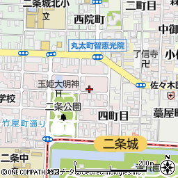 京都府京都市上京区主税町1114周辺の地図